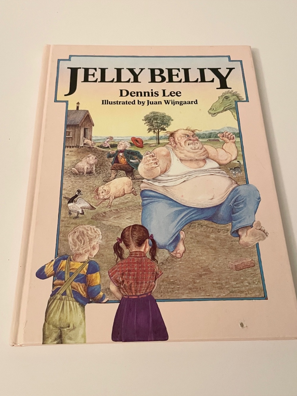 Vintage Jelly Belly Hardcover Book Dennis Lee Children’s Poetry 1983